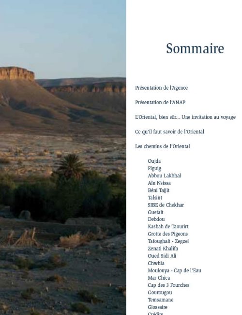 Guide de la randonnée dans l’Oriental marocain