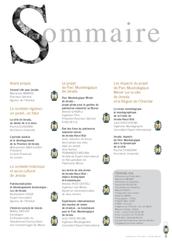 Sommaire de Parc à thème pour la mémoire industrielle et minière du royaume VF