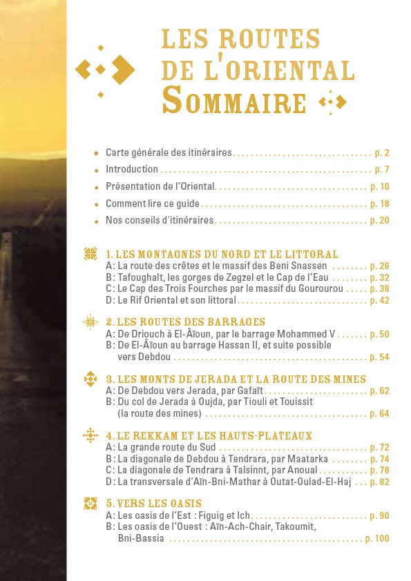 Sommaire de Guide Routes et Saveurs
