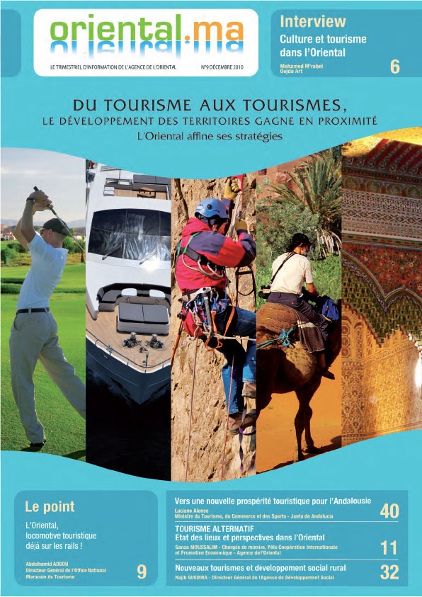 Oriental.ma n°9 : Du tourisme aux tourismes, le développement des territoires gagne en proximité