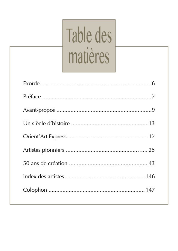 Sommaire de RECUEIL-ORIENTAL MAROCAIN-NOTRE RÉGION A DU TALENT-