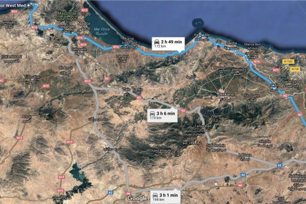 Voie express Oujda-Nador