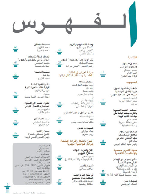 Créations & patrimoine, l’Oriental Marocain s’expose au monde (Version Arabe)