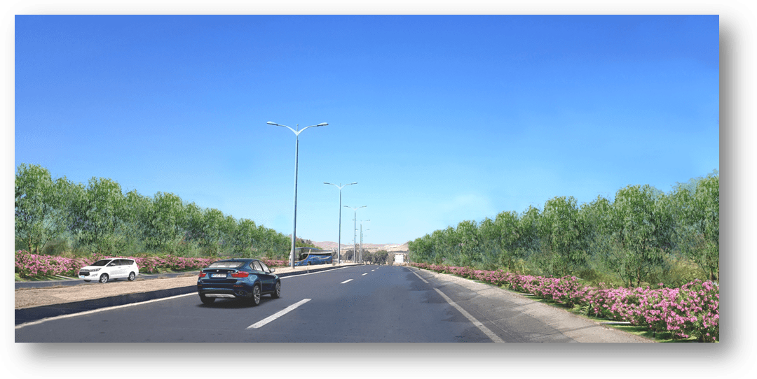 Aménagement paysager de l’entrée nord et l’entrée ouest de la ville d’Oujda