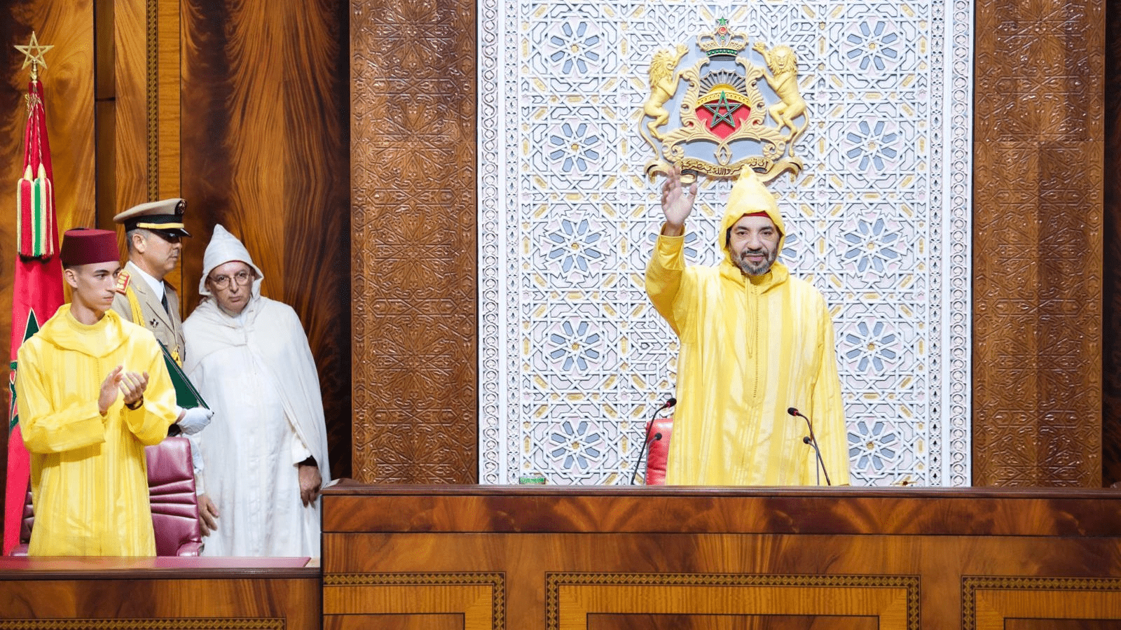 Discours royale au parlement à l’occasion de l’ouverture de la 1ère session de la 2ème année législative de la 11ème législature