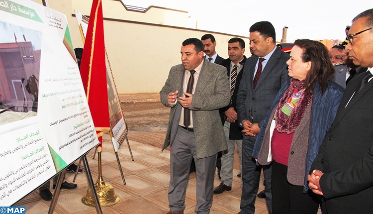 Province de Figuig: Mme Hayar visite plusieurs projets sociaux
