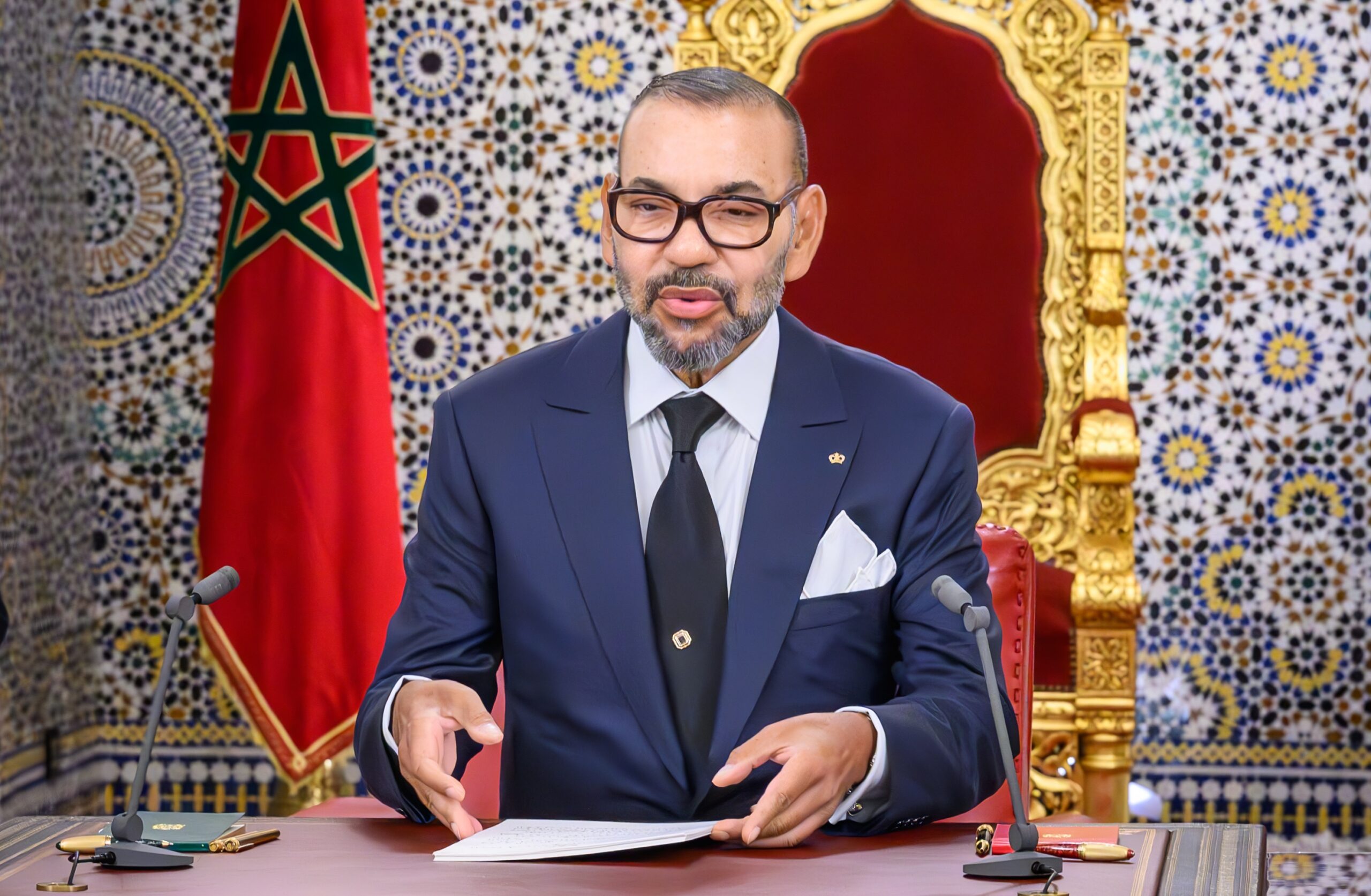 SM le Roi adresse un Discours à la Nation à l’occasion de la Fête du Trône